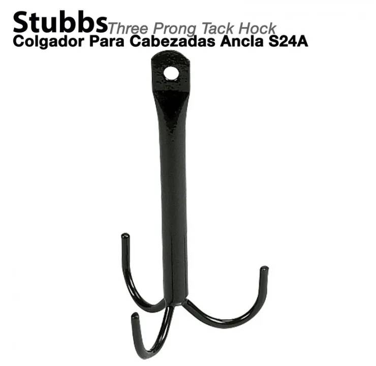 02272072-B125-4D8E-A15D-CE06301F1CAD COLGADOR PARA CABEZADAS ANCLA STUBBS S24A NEGRO - Imagen 1