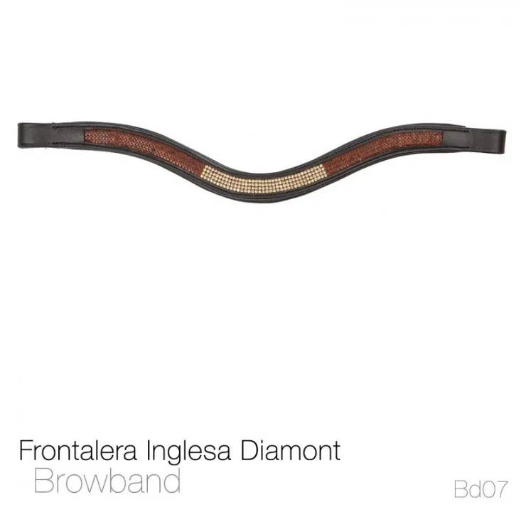 0753E5B3-F92C-4BFC-B365-ECB12C4C4EA9 FRONTALERA INGLESA DIAMONT BB07 NEGRO - Imagen 1