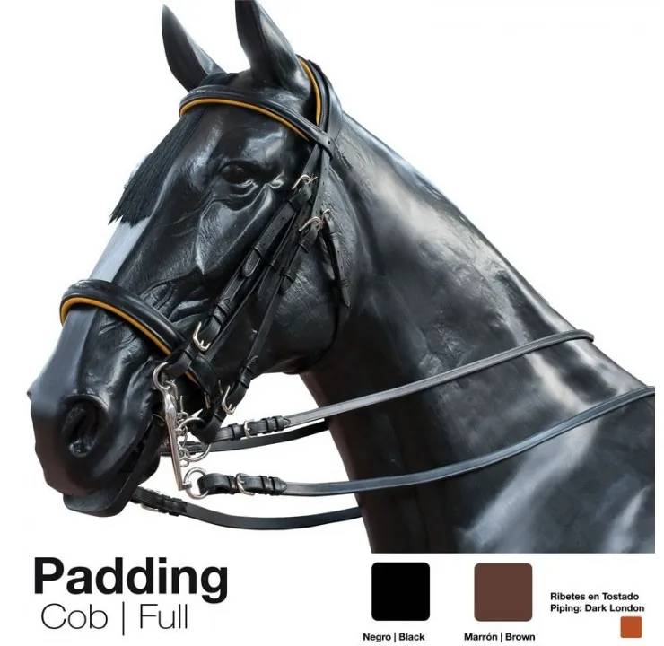 0B766E47-BD85-4DEA-89A4-696499EC4A6F CABEZADA MONTAR PADDING DOBLE RIENDA 1538 Zaldi - Imagen 1