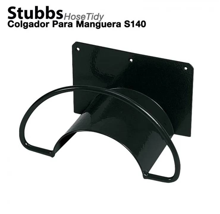 1F54BC0D-AE0E-4225-8E66-C11F713F00C1 COLGADOR PARA MANGUERA STUBBS S140 NEGRO - Imagen 1