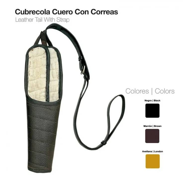 21B913B6-47BE-4984-8102-FB48EE6ACB9B CUBRECOLA CUERO CON CORREAS Zaldi - Imagen 1