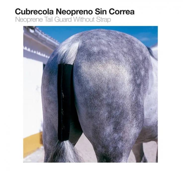 2A7B156D-B36B-4E67-89B9-C364C2D8B440 CUBRECOLA NEOPRENO SIN CORREA 6508A NEGRO Zaldi - Imagen 1
