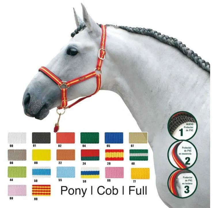 322BF4C7-1C11-4768-8FA2-1ED39F2739F2 CABEZADA CUADRA NYLON 4022SM Zaldi - Imagen 1
