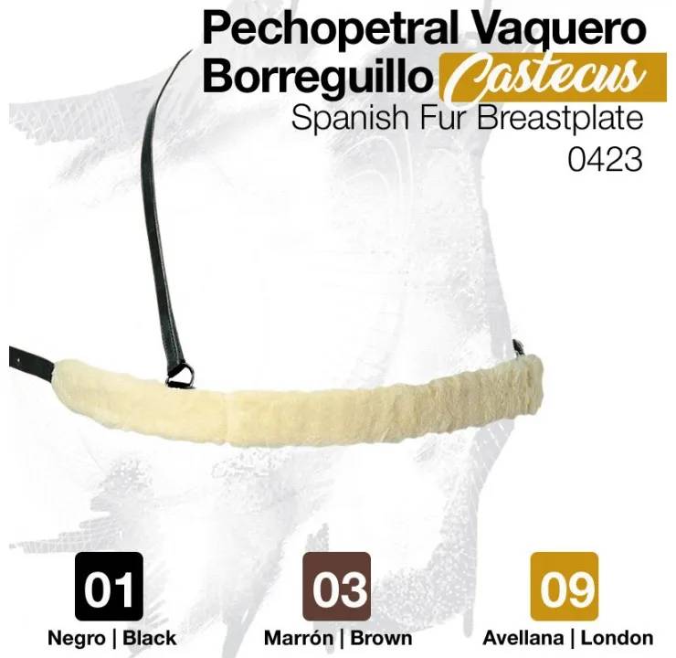 60BBE2A7-B4E5-4EC0-8475-BC8959F10A1B PECHOPETRAL VAQUERO BORREGUILLO CASTECUS - Imagen 1