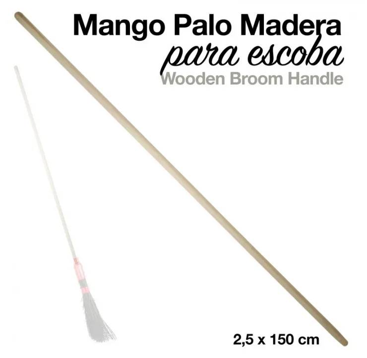 6993DAEB-E5F4-4314-B7C4-CBCF4D52F2AB MANGO PALO MADERA PARA ESCOBA - Imagen 1