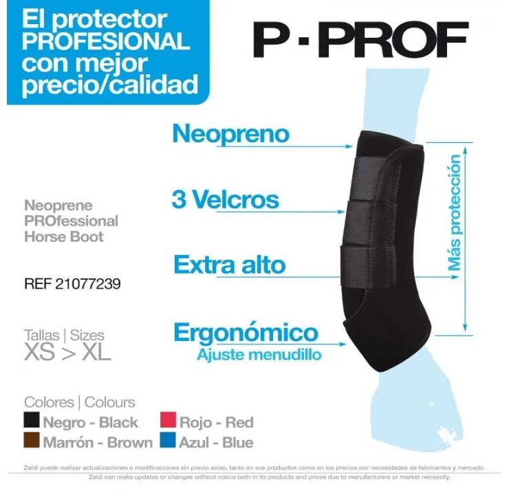6E84703A-BF35-4E38-BE93-CCA6F0792162 PROTECTOR NEOPRENO P-PROF W007 Zaldi - Imagen 1