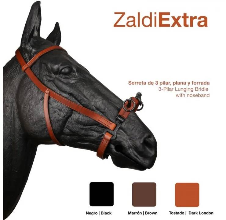 7812F031-65F1-45FE-A32A-4F8BB13CEACD CABEZADA SERRETA PLANA 3-pilares ZALDI EXTRA Zaldi - Imagen 1