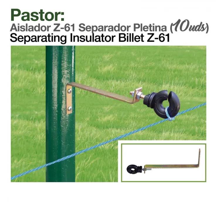 7E747B51-0FEB-47DF-ADA7-DF7F53FDA774 PASTOR: AISLADOR Z-61 SEPARADOR PLETINA 10uds - Imagen 1
