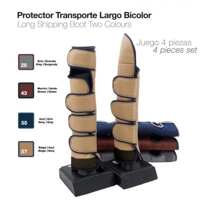 PROTECTOR TRANSPORTE LARGO BICOLOR JUEGO Zaldi - Imagen 1