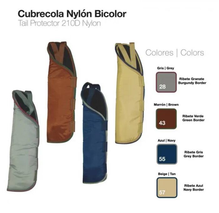 CUBRECOLA NYLON BICOLOR Zaldi - Imagen 1