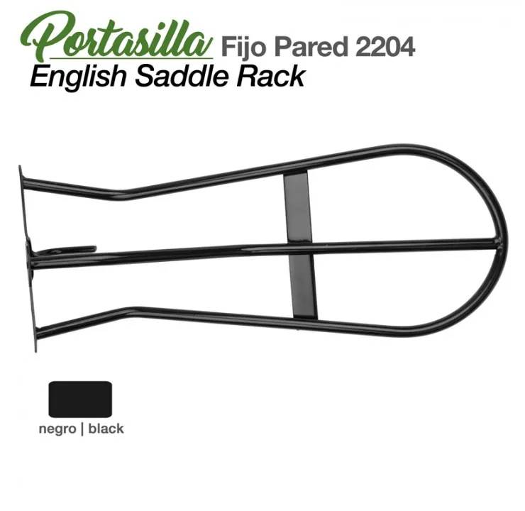 D9596BA6-B23B-400B-948C-E428211A578C PORTASILLA FIJO PARED 2204 NEGRO - Imagen 1