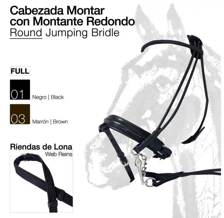 E2A07645-C8E8-45A7-8B87-4827EE8C8AFC CABEZADA MONTAR MONTANTE REDONDO FULL Zaldi - Imagen 1