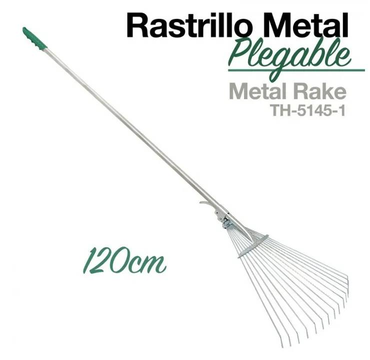 E4D49955-2EB8-4CD5-B70E-02328D549995 RASTRILLO METAL PLEGABLE TH-5145-1 - Imagen 1