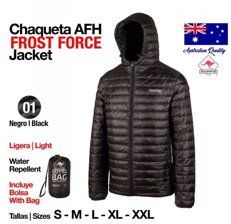 065F43B3-1A7B-4BF6-828A-54E09B477AD5 CHAQUETA AFH FROST FORCE JACKET NEGRO Zaldi - Imagen 1