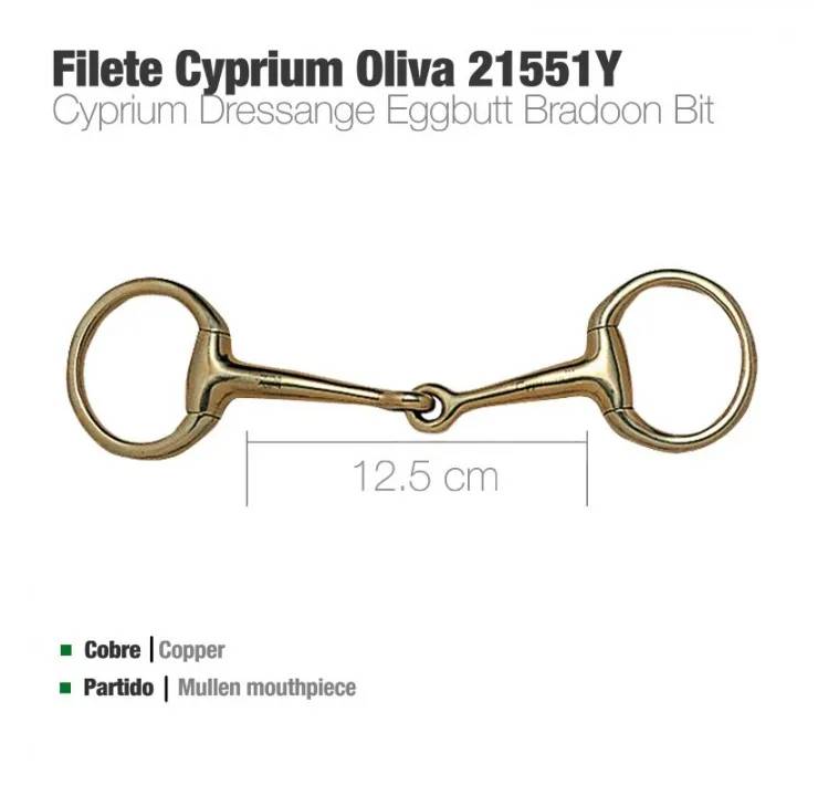 37E1CCBF-AEBB-469B-A110-DCBFF57282A7 FILETE CYPRIUM OLIVA 21551Y 12.5cm Zaldi - Imagen 1