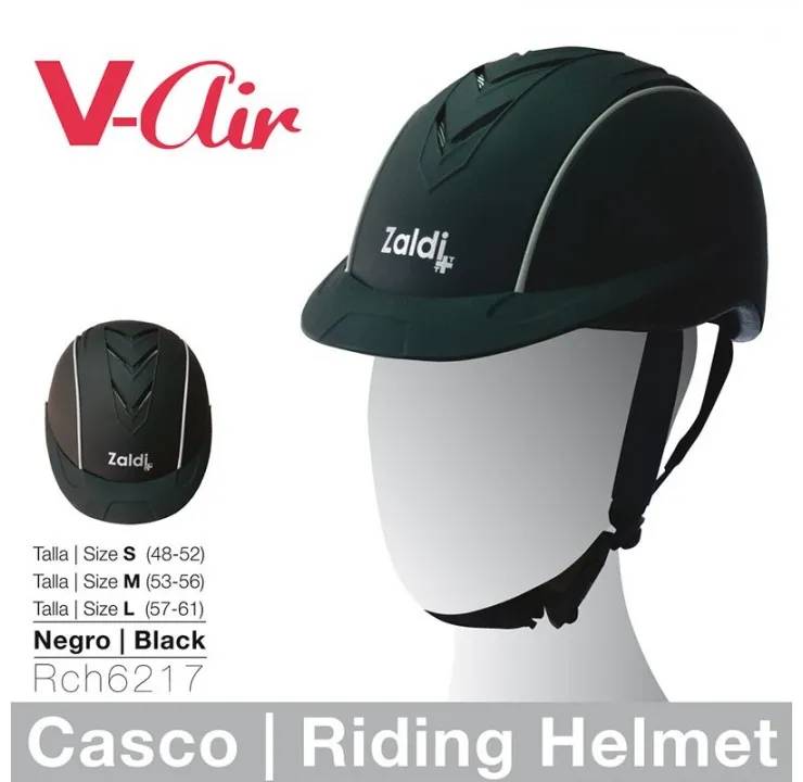 416B935D-2305-407E-A4D1-761C06C688B2 CASCO MONTAR V-AIR RCH6217 NEGRO Zaldi - Imagen 1