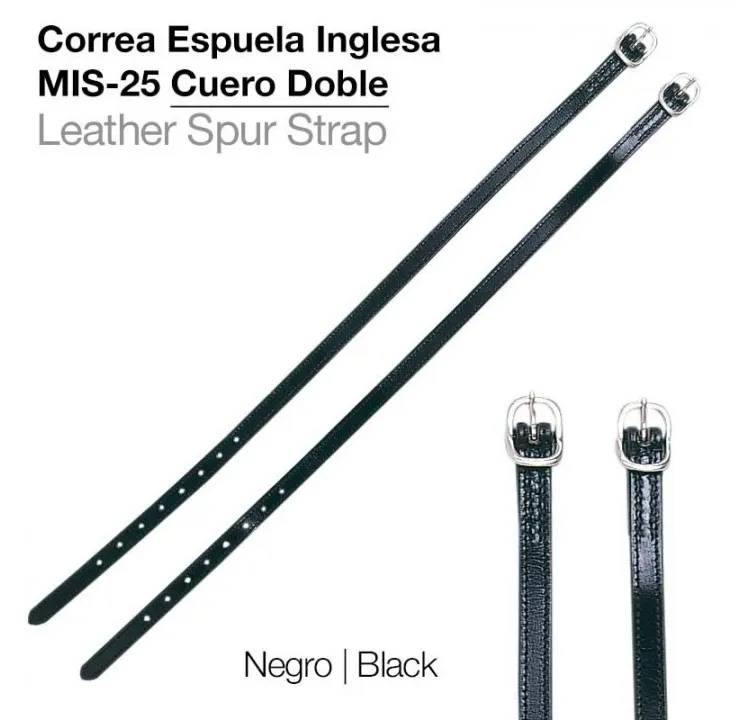 57110764-C06C-4054-ADD8-DA1F837F8592 CORREA ESPUELA INGLESA MIS-25 CUERO DOBLE Zaldi - Imagen 1