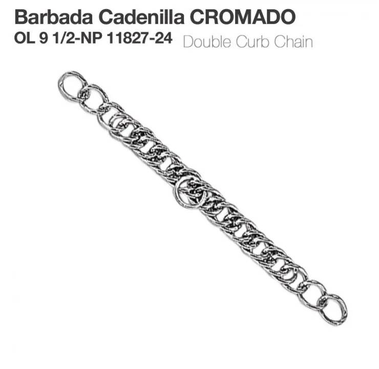 602B6545-73FC-446B-9F7F-D33365C8CDD7 BARBADA CADENILLA CROMADO 11827-24 - Imagen 1