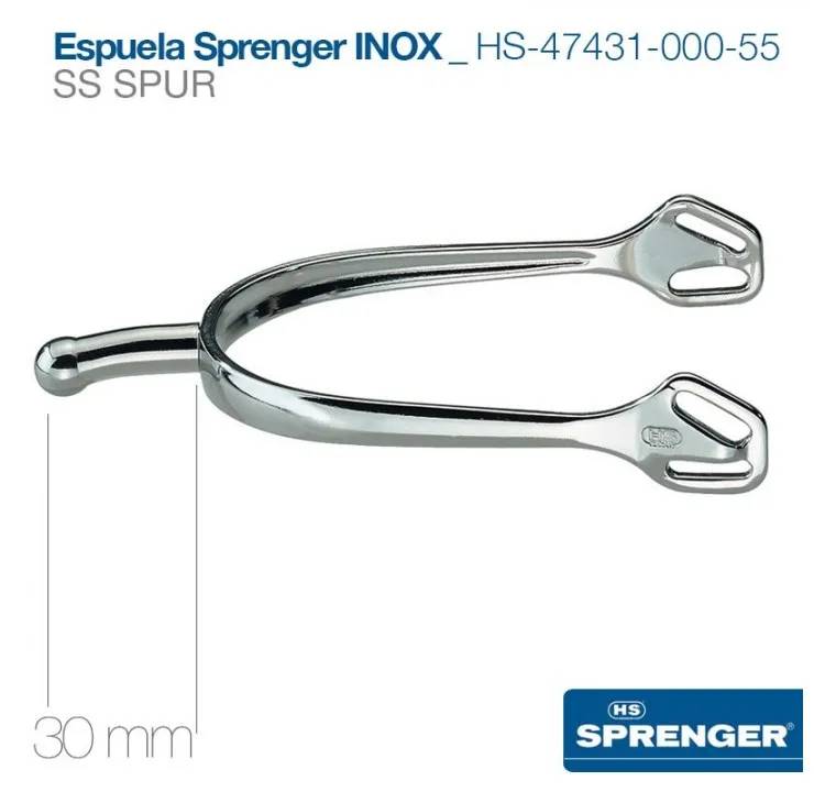 82EB0202-DBAB-40AD-986A-74C58FFC1439 ESPUELA SPRENGER INOX HS-47431-000-55 Zaldi - Imagen 1