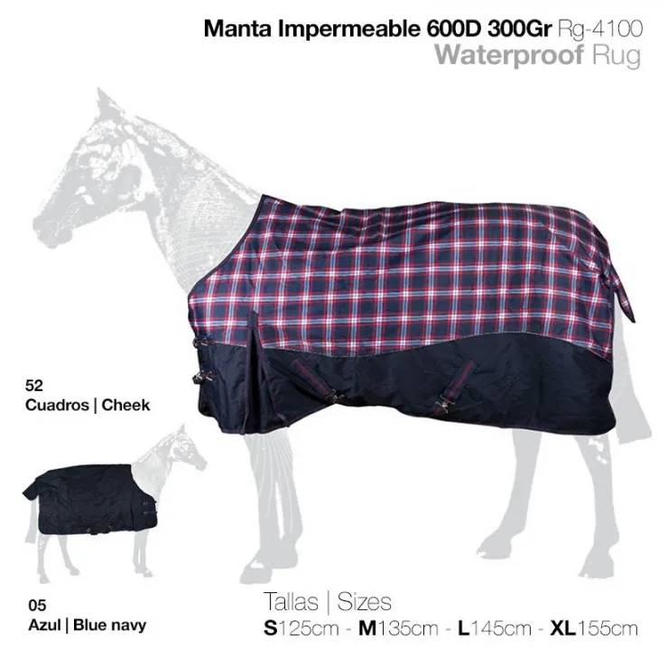 8E0BEFAF-A5C3-4F42-9099-B4EA2DCE6FC6 MANTA IMPERMEABLE 600D 300gr RG-4100 Zaldi - Imagen 1