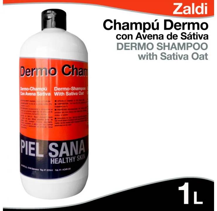8E42CE33-D042-486D-8056-3985643A35B0 ZALDI CHAMPÚ DERMO CON AVENA SATIVA 1 litro - Imagen 1