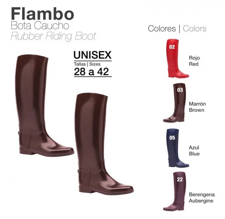 901E8862-2001-4451-BCFC-F1A4D548584F BOTA CAUCHO FLAMBO COLOR Zaldi - Imagen 3