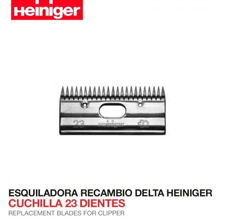 A27B5C69-5333-43D3-BEB1-ADD93A77B2AA ESQUILADORA RECAMBIO DELTA HEINIGER CUCHILLA 23 DIENTES - Imagen 1