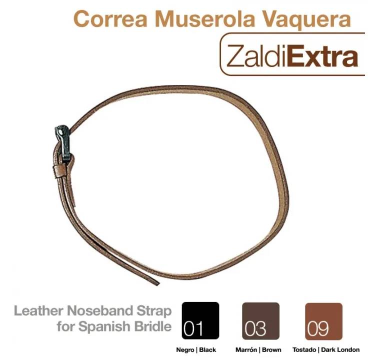 A593ADCE-6660-4651-AF5E-3BE45F10798A CORREA MUSEROLA VAQUERA ZALDI EXTRA - Imagen 1