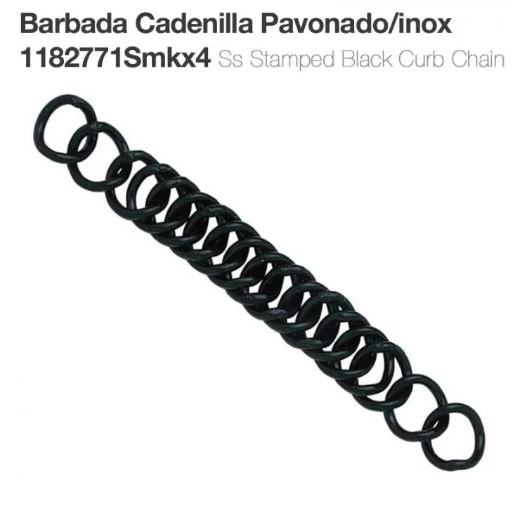 B609C688-EF17-4B7F-BE22-BE2EE5E8C427 BARBADA CADENILLA PAVONADO/INOX. 1182771SMKx4 Zaldi - Imagen 1