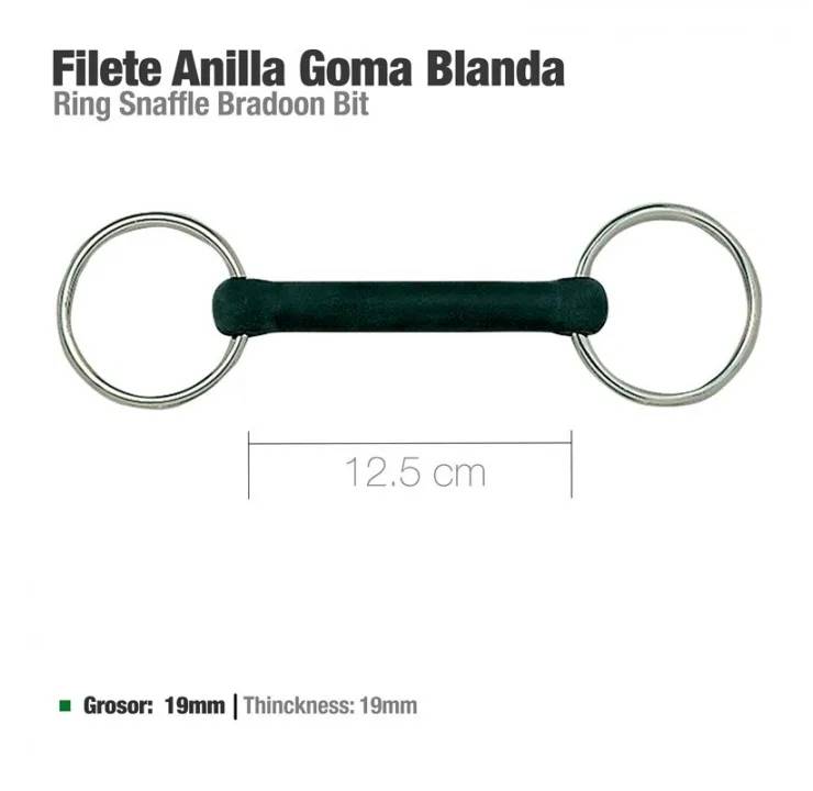 BE56C318-A286-468F-9DF1-CE866EF21BAD FILETE ANILLA GOMA BLANDA 21300R 12.5cm Zaldi - Imagen 1