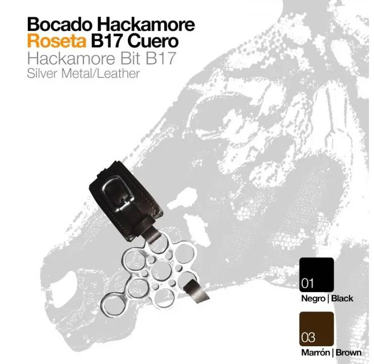 C160A300-FBB4-4AD8-B0B9-BCA7CFC40076 BOCADO HACKAMORE CORTO 25131-F Zaldi - Imagen 1