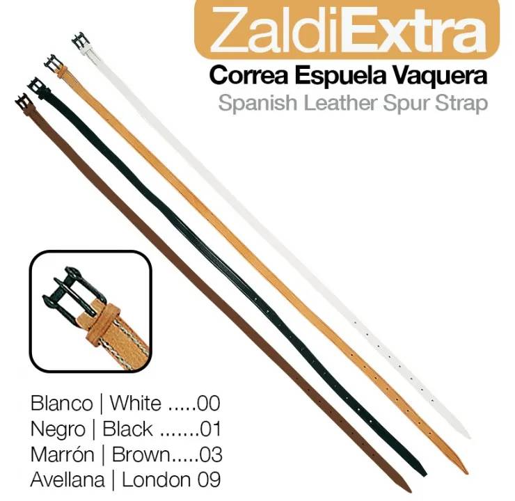D00FE310-3060-409C-8E76-9BF05F91A068 CORREA ESPUELA VAQUERA ZALDI EXTRA - Imagen 1