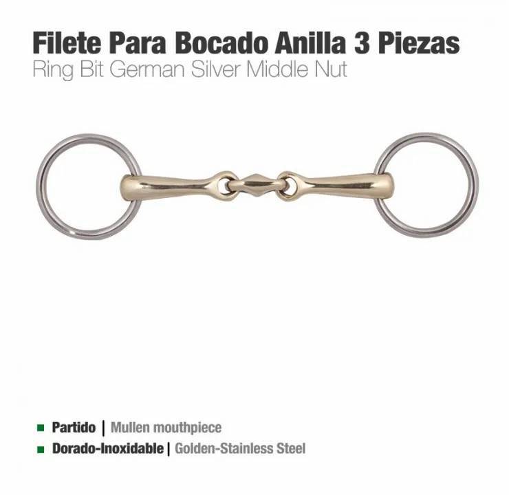 E6AEB18A-C25C-462B-9D67-3F2D72B608B7 FILETE PARA BOCADO ANILLA 3 PIEZAS D79 Zaldi - Imagen 1