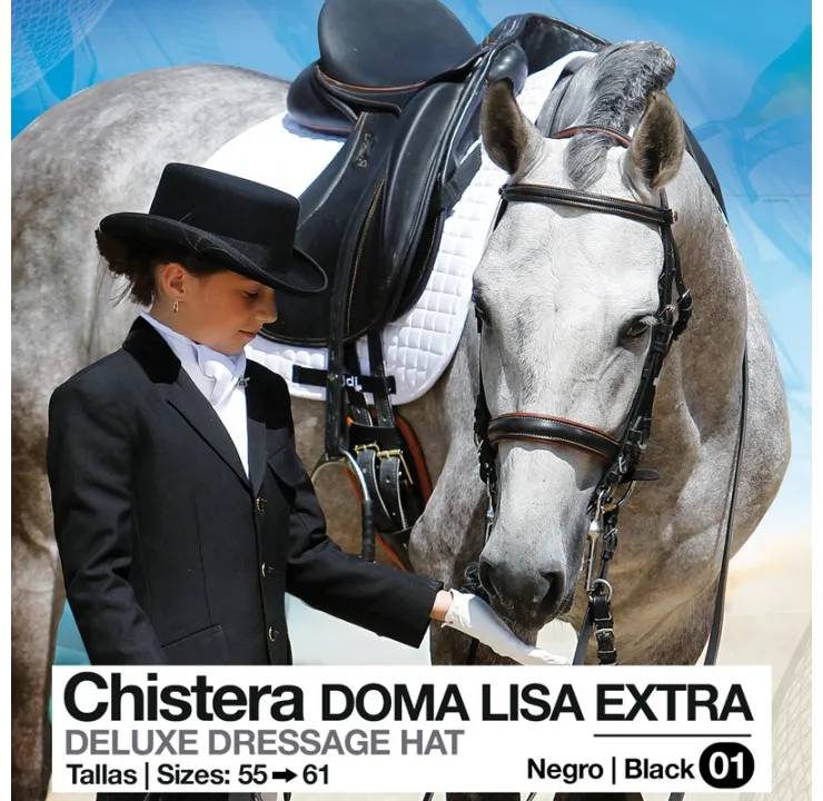 FD6D74BF-C08C-44CF-9E74-3FAF8F3A732B CHISTERA DOMA LISA EXTRA NEGRO Zaldi - Imagen 1