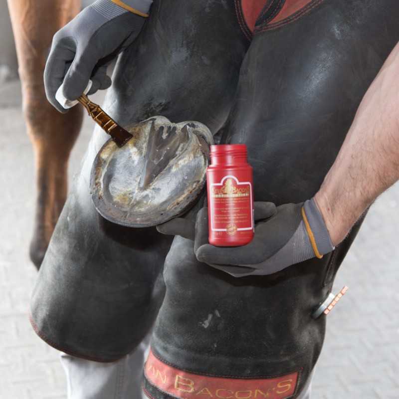 kevin-bacon-s-hoof-solution-para-el-tratamiento-de-la-ranilla KEVIN BACONS HOOF SOLUTION 150 GR. PARA EL TRATAMIENTO DE LA RANILLA MJM - Imagen 1