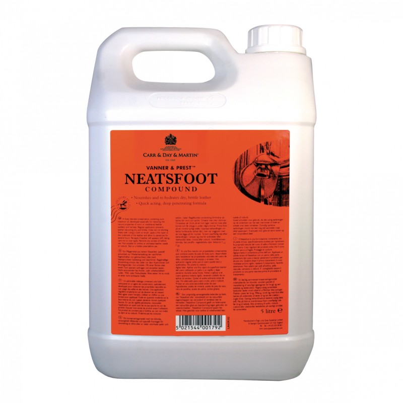 cd-vannerprest-neatsfoot-aceite-pata-de-buey-5l C&D Vanner&Prest Neatsfoot Aceite Pata de buey 5L - Imagen 1
