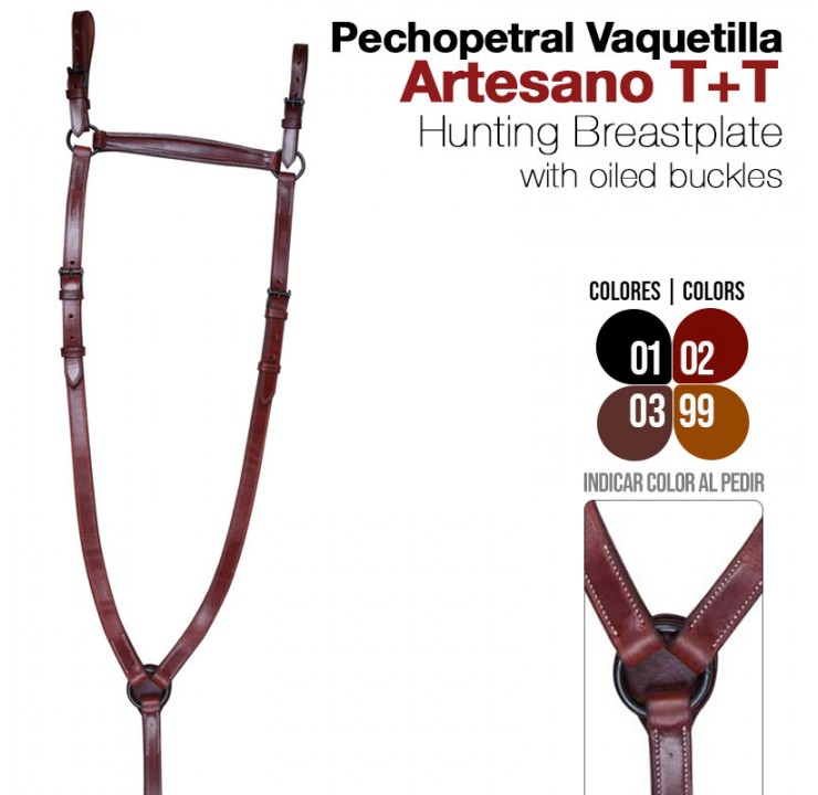 pechopetral-vaquetilla-artesano-tt- Pechopetral Vaquetilla Artesano T+T Zaldi - Imagen 1