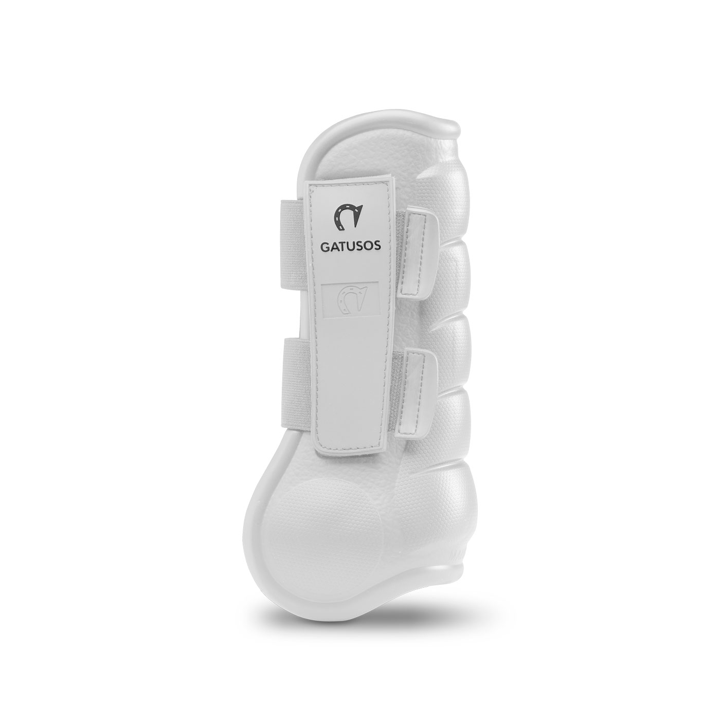 DELANTERO-PERFIL-BLANCO Protector Salto Delantero Deluxe Gatusos Blanco - Imagen 1