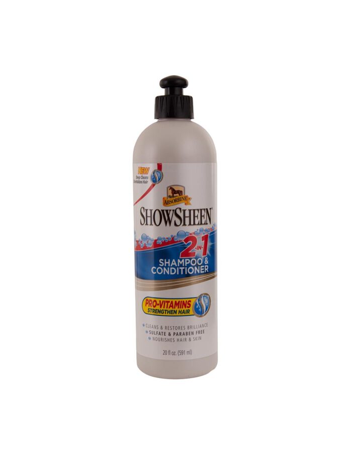 Champú y acondicionador Absorbine 2 en 1 Showsheen 591ml - Imagen 1