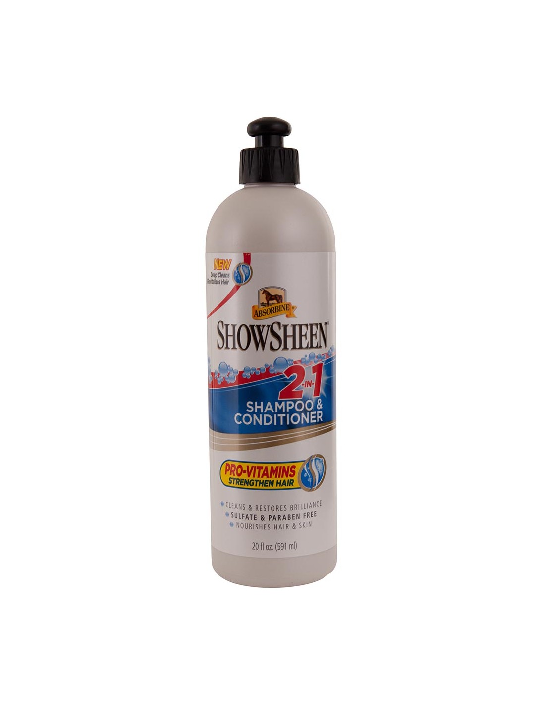 champu-y-acondicionador-absorbine-2-en-1-showsheen-591ml Champú y acondicionador Absorbine 2 en 1 Showsheen 591ml - Imagen 1