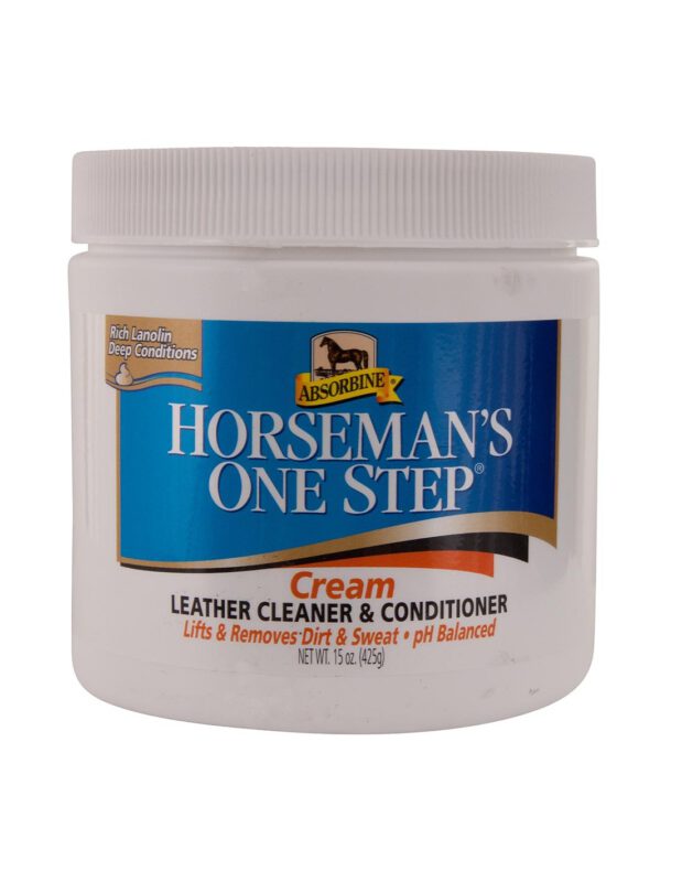crema para el cuero absorbine horseman s one step 425 g