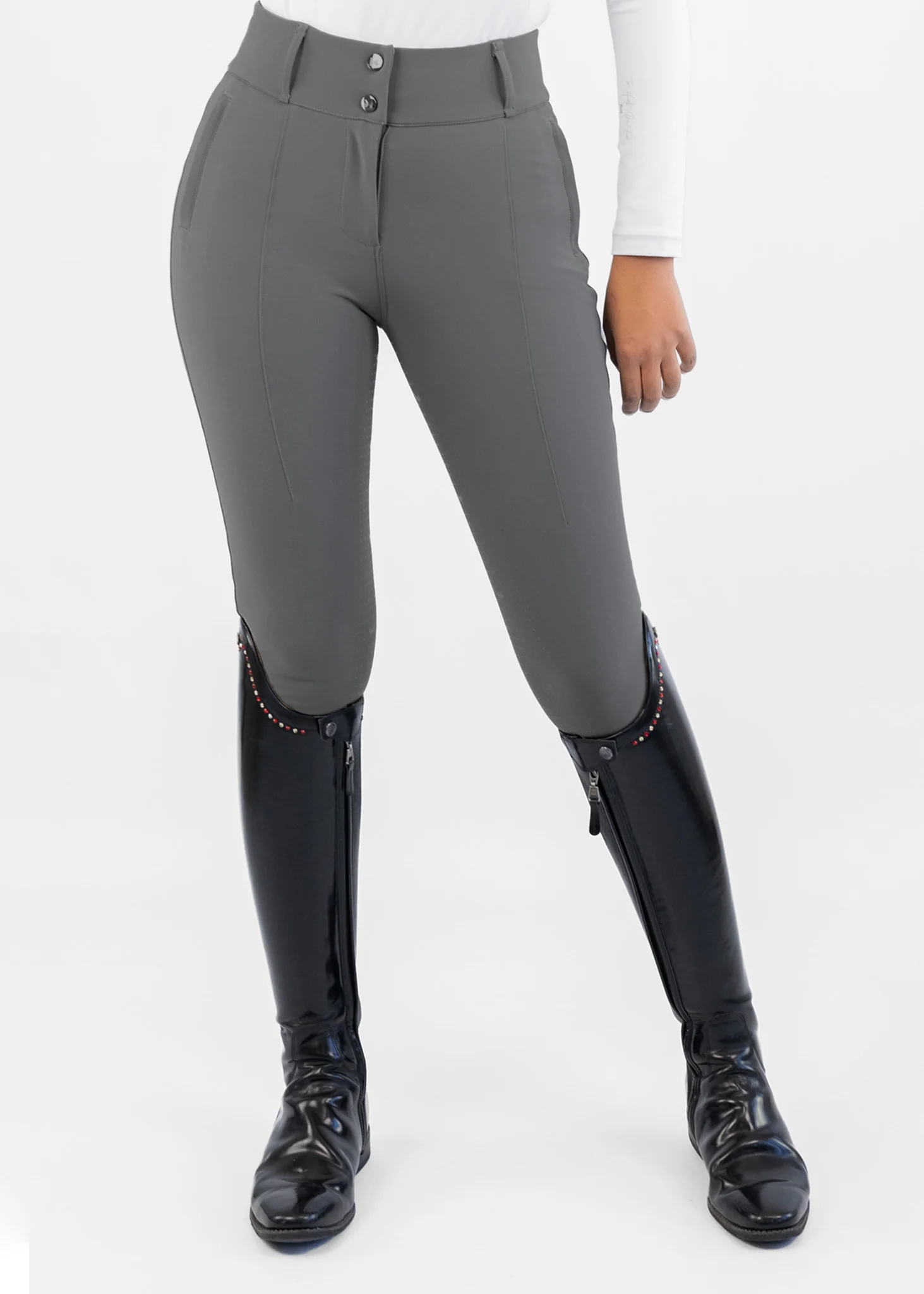 A1A1080.jpg Maximilian Pantalón Honour Breeches (Grey) - Imagen 1