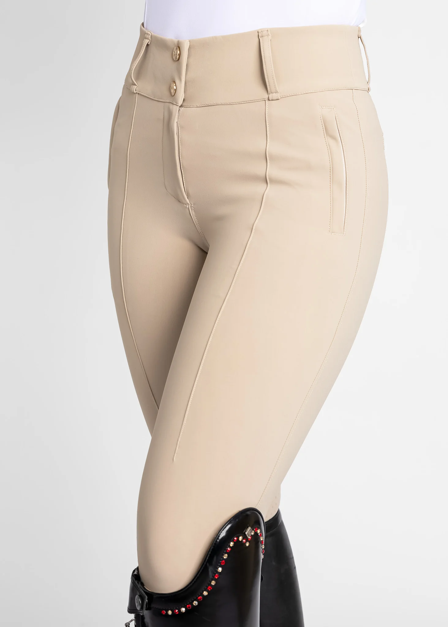A1A1402_afb0be00-cc7e-448b-94bb-89218fd301f8.jpg Maximilian Pantalón Honour Breeches (Beige) - Imagen 1