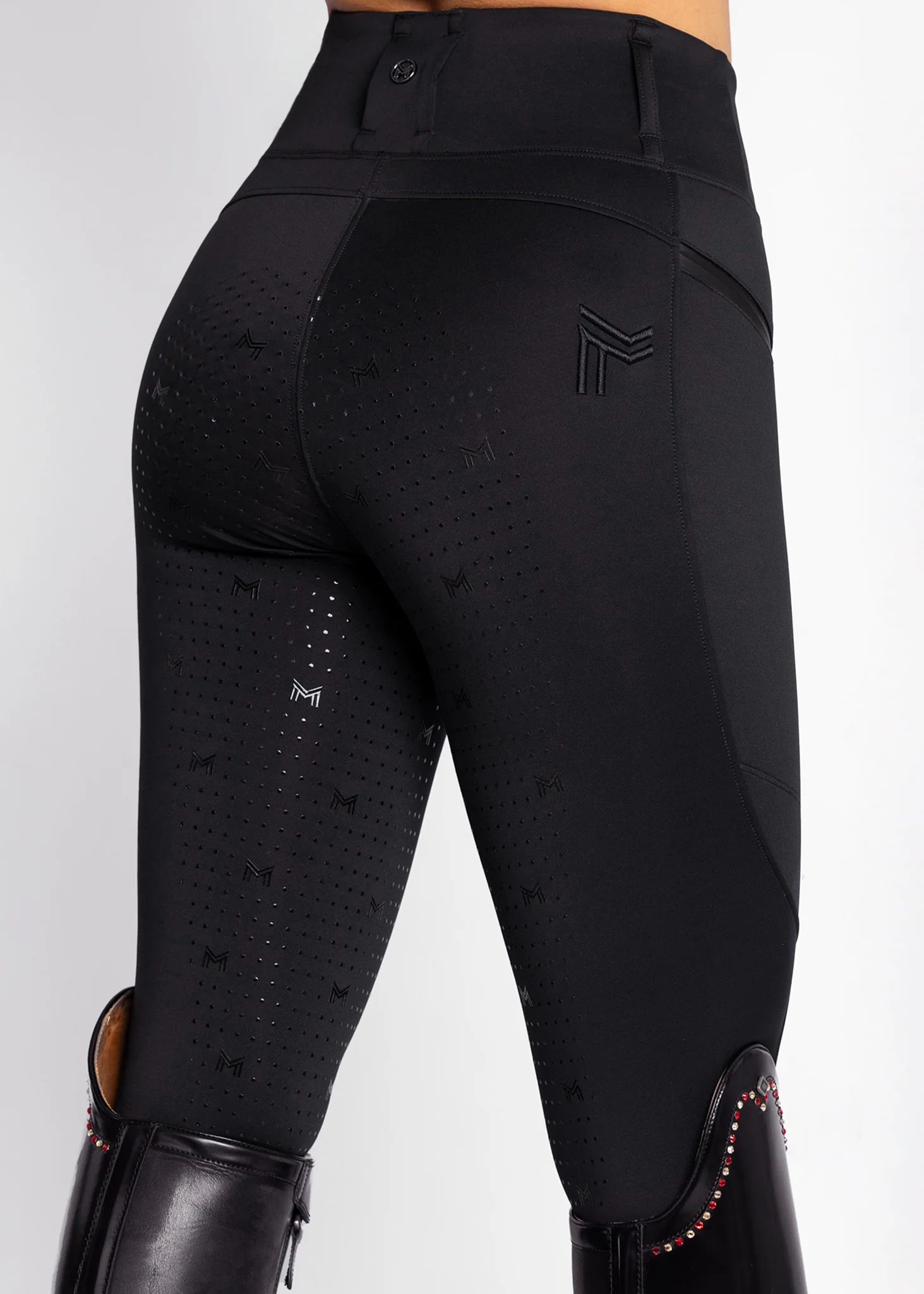 A1A8238.jpg Maximilian Studio Riding Leggings (Black) - Imagen 1