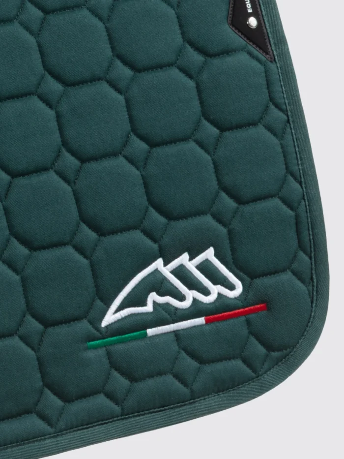 Conjunto Equiline Mantilla + Orejeras EQFLAGGY Verde Salto - Imagen 2