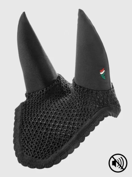 OREJERAS EQUILINE PONY ANTIRUIDOS NED NEGRA EC018PE00061006