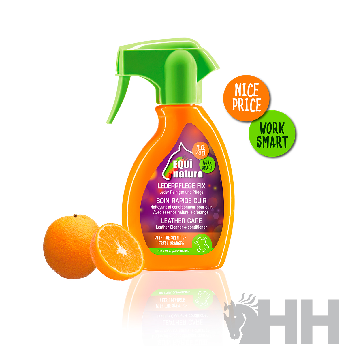 ref_07146 JABONCILLO EQUINATURA LEATHER CARE DOBLE CUIDADO LIQUIDO CON PULVERIZADOR - Imagen 1